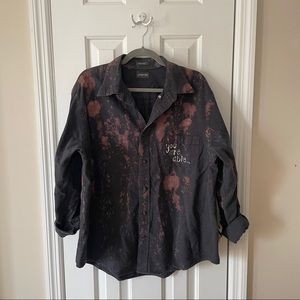 Navy Button Down Shirt